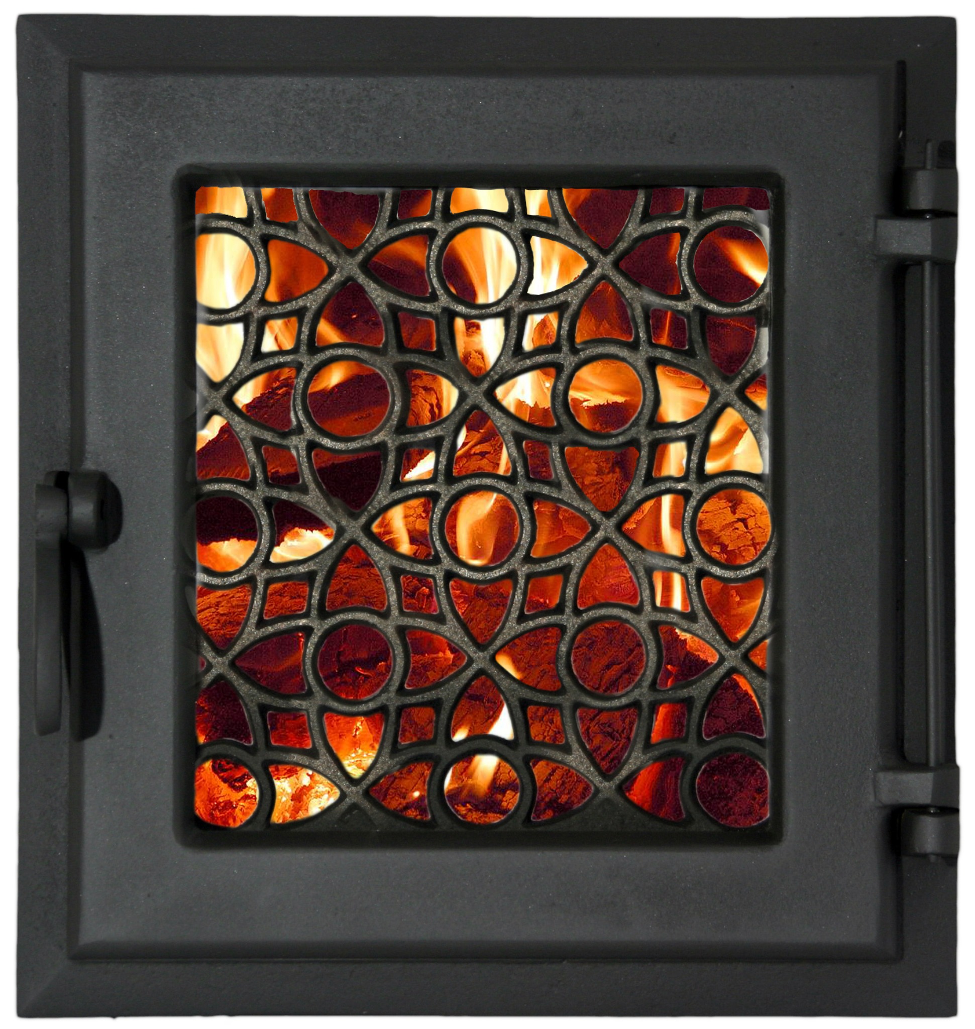 35. Angyalfejes üveges modern