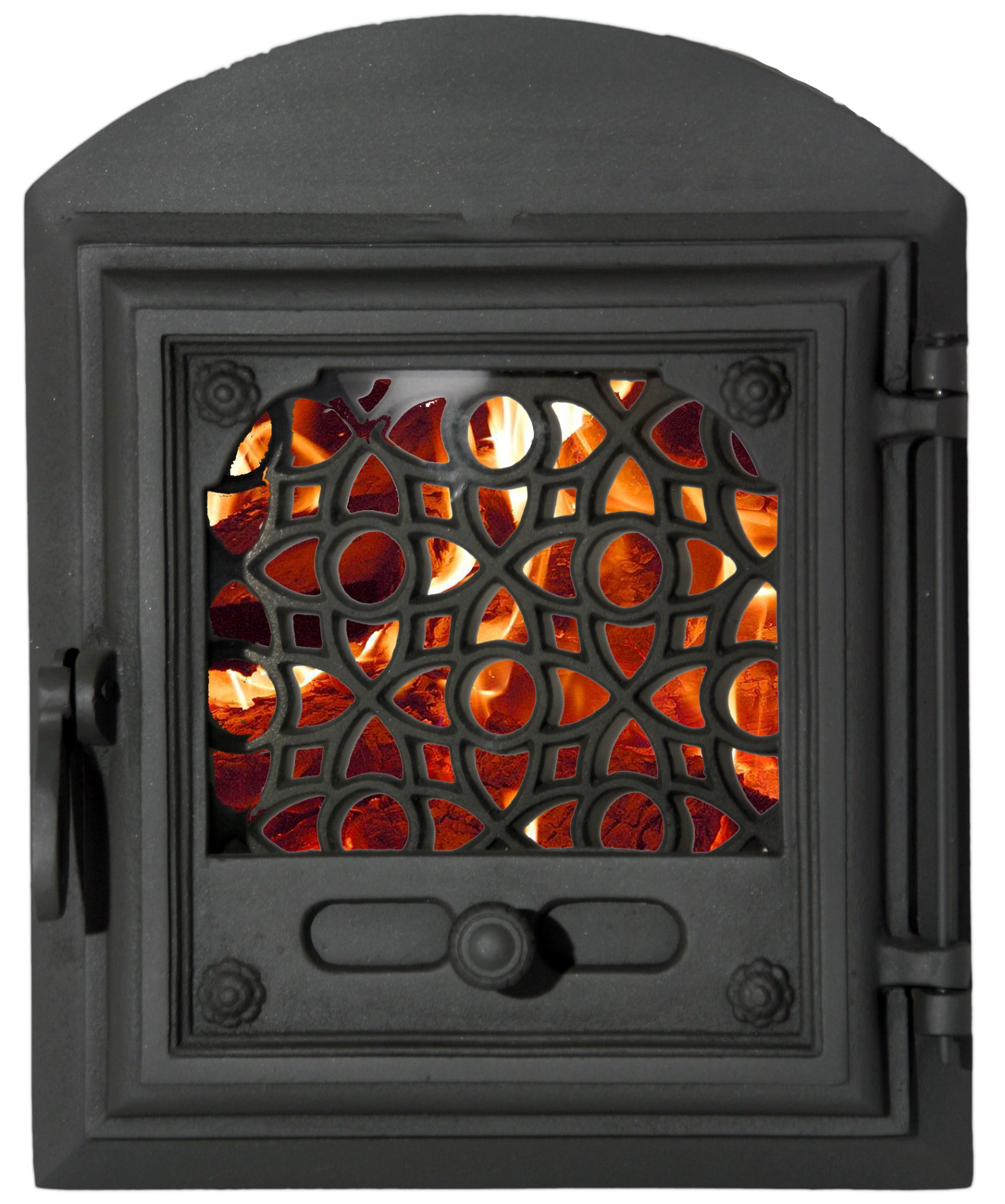 52. Íves angyalfejes üveges