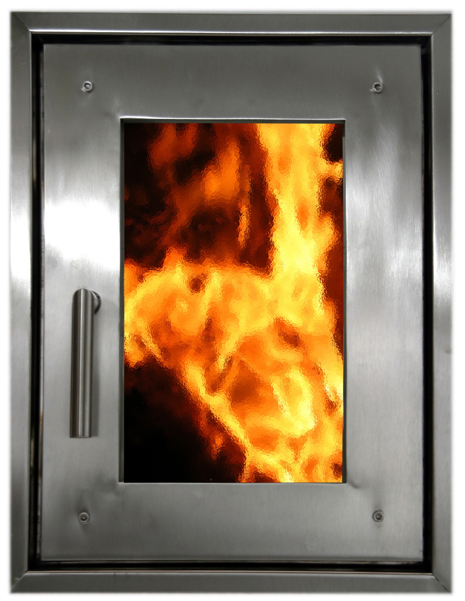 Rozsdamentes kályhaajtók